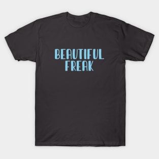 Beautiful Freak, blue T-Shirt